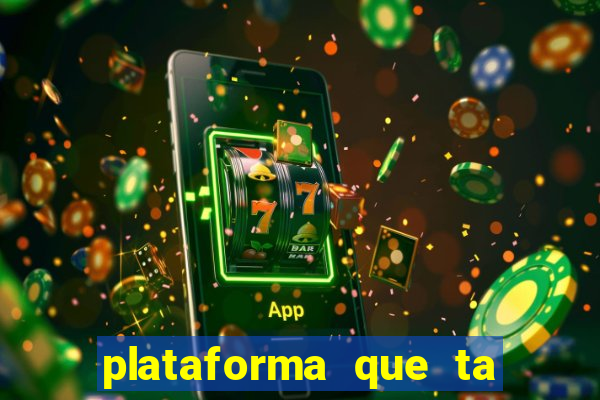 plataforma que ta pagando bem hoje